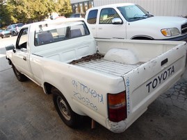 1994 TOYOTA PICKUP STANDARD CAB BASE WHITE 2.4 MT Z20300